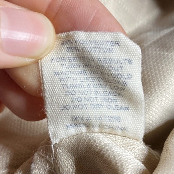 Simply Southern Cream Red Quilted 1/4 Snap Pullover Sweatshirt Size Medium - Picture 7 of 9